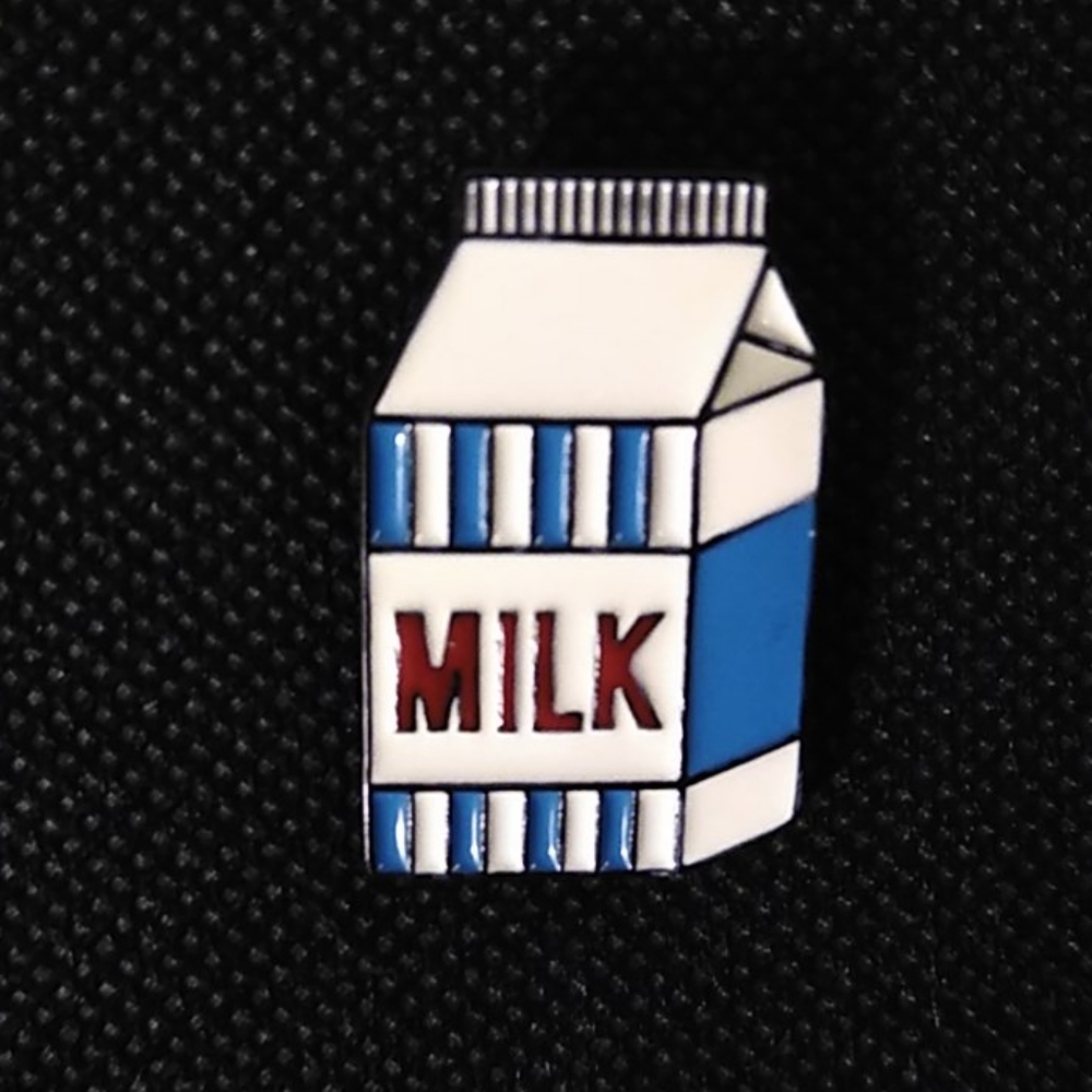 Milk Carton Pin